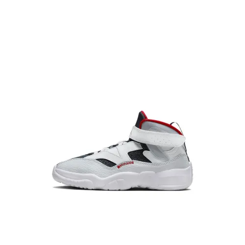 Jordan Jumpman Два Trey Детские баскетбольные кроссовки MID Топ Pre School