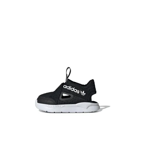 Adidas Originals 360 Sandals Устойчивые к истиранию Низкие Топ Обувь для малышей Черный Infant и Toddler