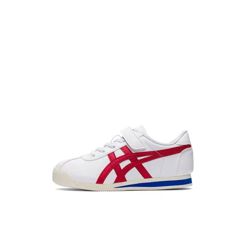 Onitsuka Tiger CORSAIR Устойчивые к истиранию Низкие Кеды для Детей Лайфстайл Обувь для Дети Возраст 3-7 лет