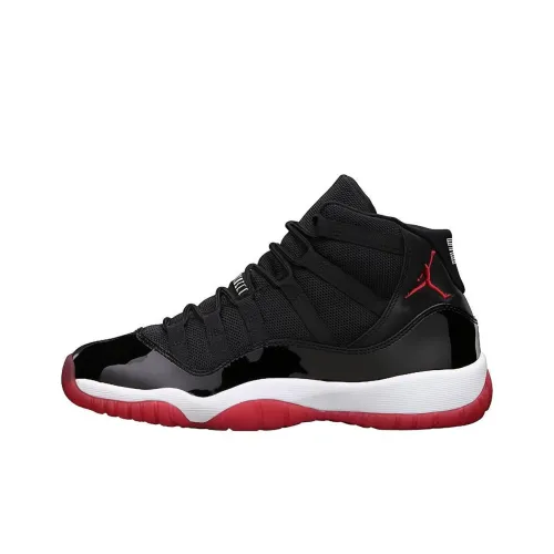Jordan Air Jordan 11 Детские баскетбольные кроссовки MID Топ Школьный возраст