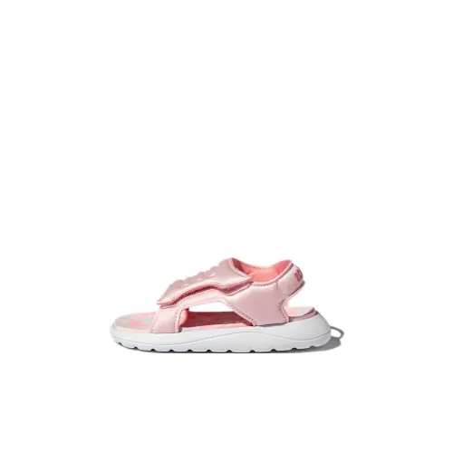 Adidas Neo Comfort Slip Resistant Abrasion Resistant Сандалии Розовый Infant и Toddler