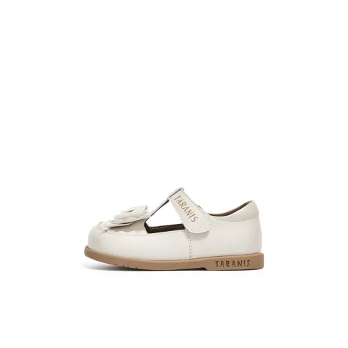TARANIS Низкий топ Детская кожаная обувь Экрю Младенец и малыш