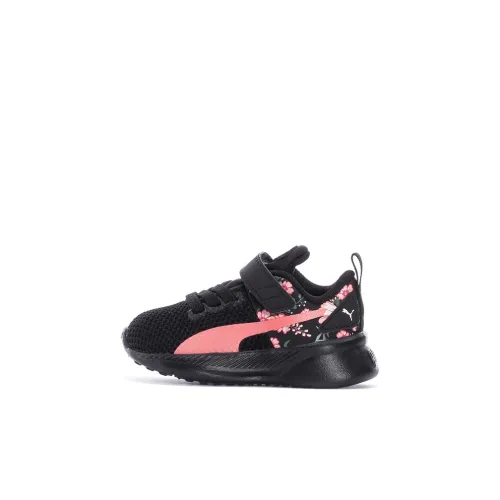 PUMA Flyer Runner Low Топ Обувь для малышей Черный Красный Infant And Toddler