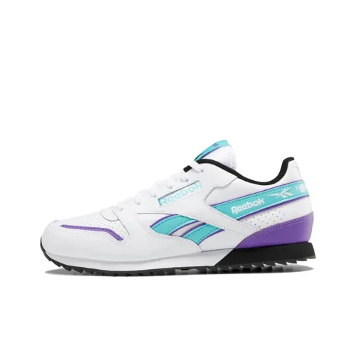 Reebok Classic Leather Детская беговая обувь Низкий топ Школьный возраст