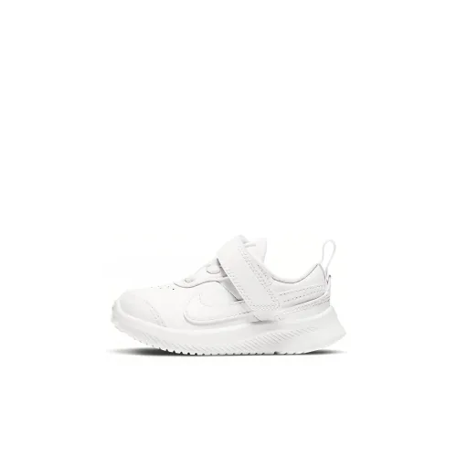 Nike Varsity Leather Low Топ Обувь для малышей Чисто белый Infant And Toddler