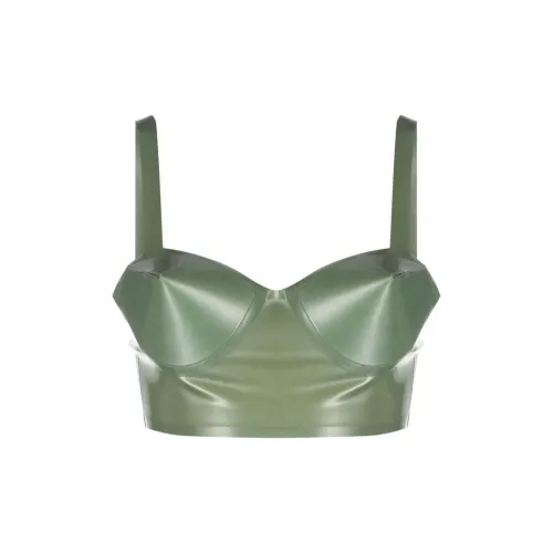 Maison Margiela Зеленый Женские Бюстгальтеры