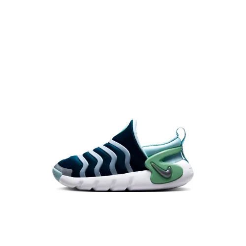 Nike Dynamo GO SE Устойчивый к истиранию Низкий Топ КIDS Лайфстайл Обувь Циан Blue Дети Возраст 3-7 лет