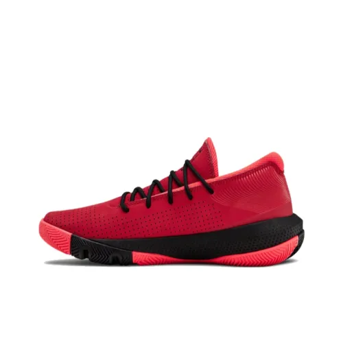 Under Armour Sc 3zer0 III Детские баскетбольные кроссовки Низкий топ Школьный возраст