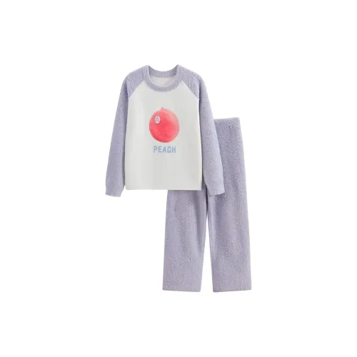 WANANNI Пижамный комплект женский светло-фиолетовый