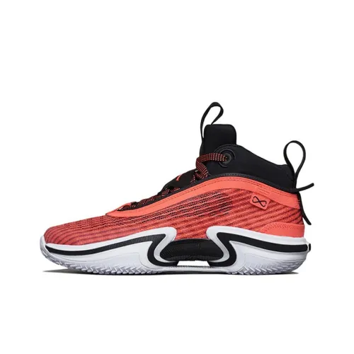 Jordan Air Джордан 36 Устойчивые к истиранию Высокие Детские Баскетбольные Кроссовки