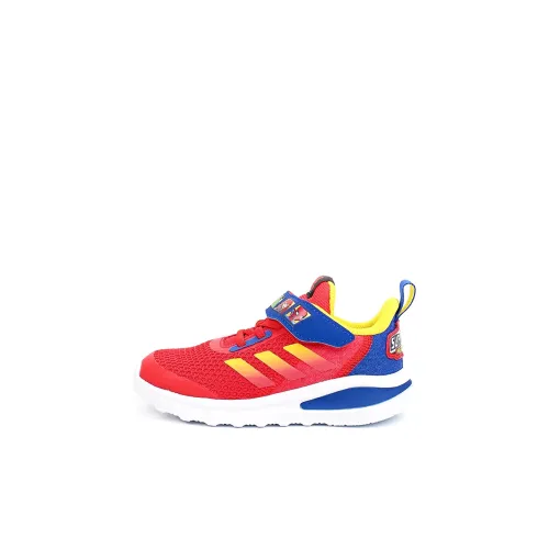 ZHIZHUXIA x Adidas Superhero El I Low Топ Обувь для малышей Красный синий Желтый Infant And Toddler