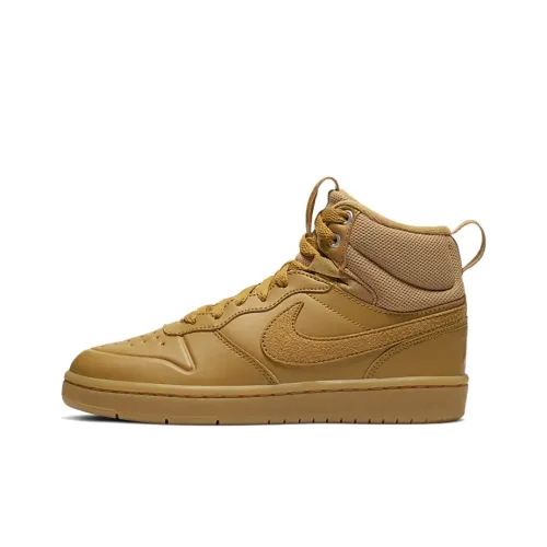 Nike Court Borough MID Топ Детские Скейтбординги Пшеница