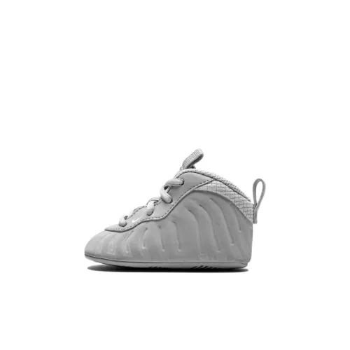 nike Little Posite One Slip Resistant Abrasion Resistant Обувь для малышей Gray Infant And Toddler