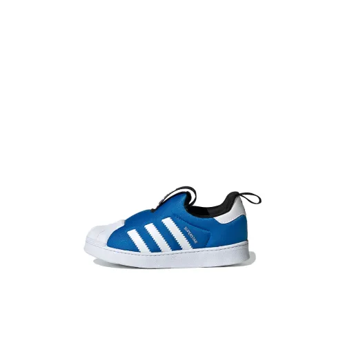 Adidas Originals SUPERSTAR 360 I Low Топ Обувь для малышей Сине-белый Infant и Toddler