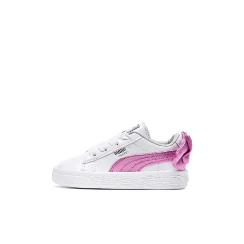 PUMA Basket Series Детские Скейтбординги Низкие Кеды для Детей