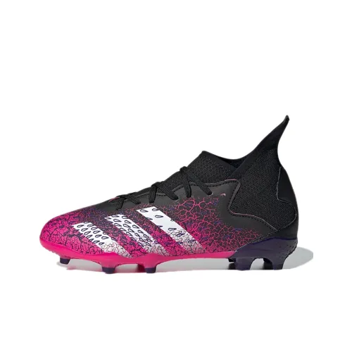 Adidas PREDATOR серия Устойчивые к истиранию MID Топ Детские футбольные бутсы Подростки