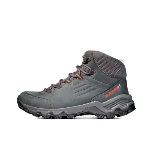MAMMUT Mercury 4 Slip-resistant Abrasion-resistant MID Топ Походная обувь Женская Серый