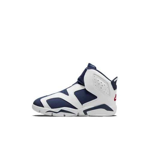 Jordan Air Jordan 6 Детские баскетбольные кроссовки High Топ Pre School