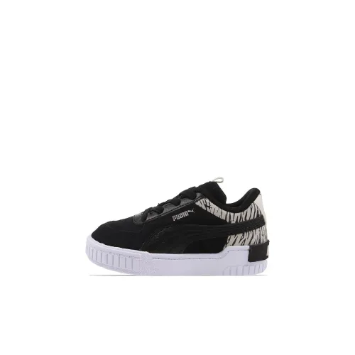 PUMA Cali Sport Roar AC Износостойкий и Легкий Низкий Топ Обувь для малышей Черный Infant и Toddler