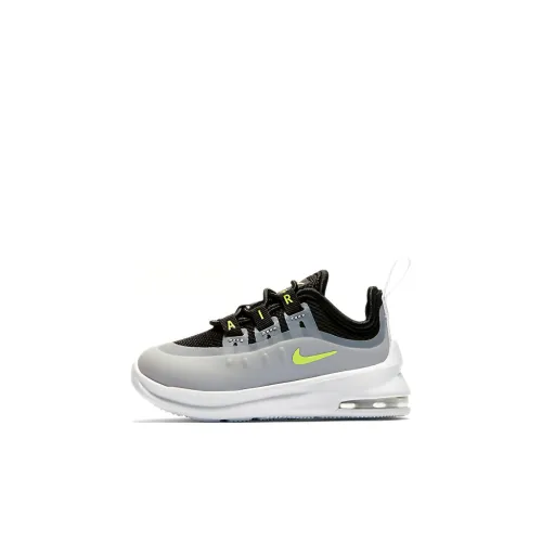 Nike Air Max Axis Low Топ Обувь для малышей Серый черный Желтый Infant And Toddler