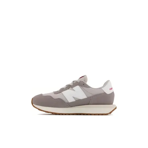 New Balance NB 237 Low Топ Детские беговые кроссовки Серый Children Aged 3-7 лет