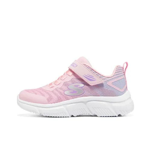Skechers GO RUN Series Детские Лайфстайл Кроссовки Розовый Лаванда Подростки