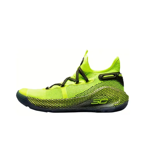 Under Armour Curry 6 Детские баскетбольные кроссовки Низкий топ Школьный возраст