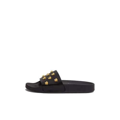 VERSACE Детские домашние тапочки черный детский