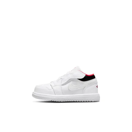 Jordan Air Jordan 1 Low Alt Аbrasion Resistant Низкий Топ Обувь для малышей Белый черный красный Infant And Toddler