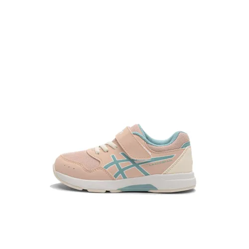 Asics Lazerbeam Rebound Дышащие Поддерживающие Низкие Кроссовки для Бега Розовые Детские