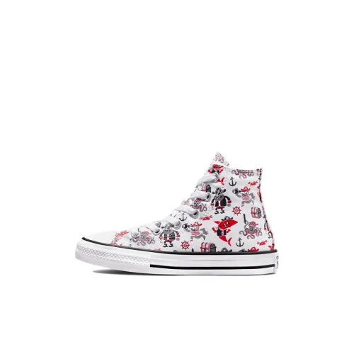Converse Chuck Taylor All Star High Топ Kids Кеды Белый красный черный Дети Возраст 3-7 лет