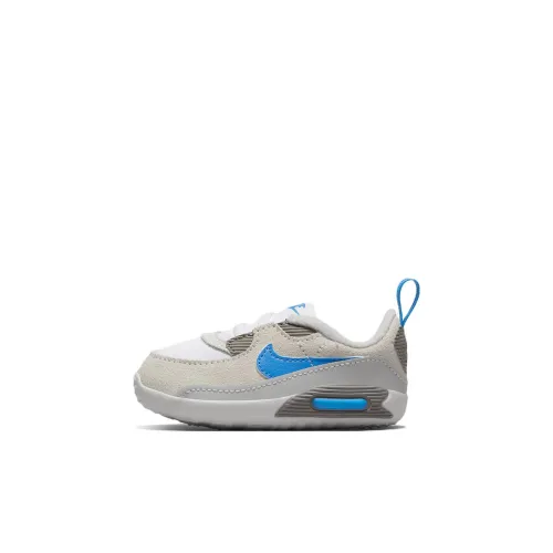 Nike Air Max 90 Air Max 90 Crib Low Топ Обувь для малышей Бежево-синий Infant And Toddler
