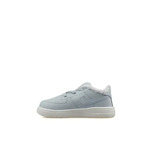 Nike Air Force 1 SE Slip-resistant Abrasion-resistant Низкий топ Обувь для малышей Светло-синий Infant And Toddler