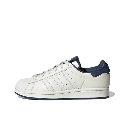 Adidas Originals Superstar Series J Low Топ Детские Скейтбординги Экрю Подростки