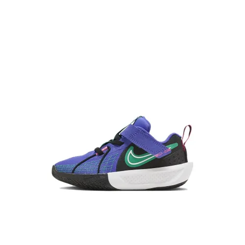 Nike G.T. Cut 3 Устойчивый к истиранию Низкий Топ Детская Баскетбольная Обувь Фиолетовый Черный Детский