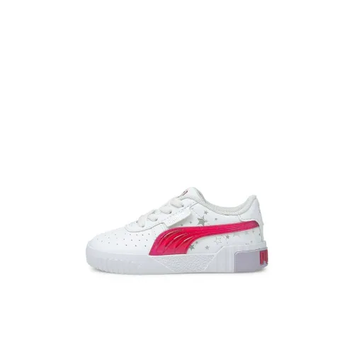 PUMA Cali Series Unicorn Lightweight Low Top Обувь для малышей Белый Розовый Infant And Toddler