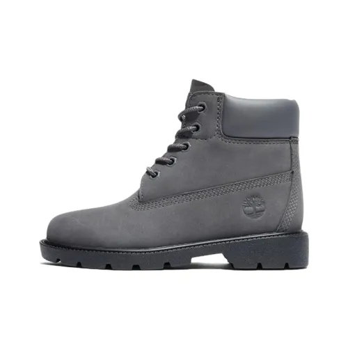 Timberland Детские кожаные сапоги для школьного возраста