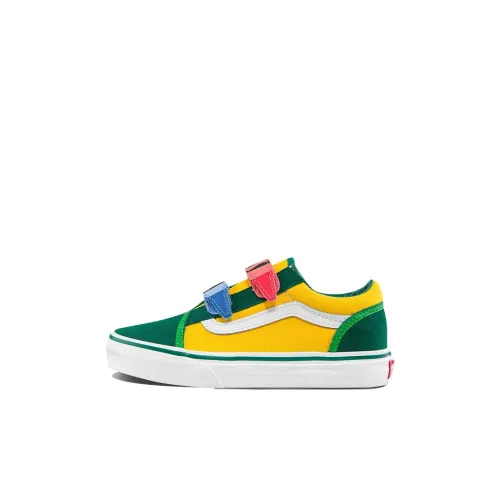 Vans Old Skool Collection Детские Скейтбординги Низкие Топы Для Детей
