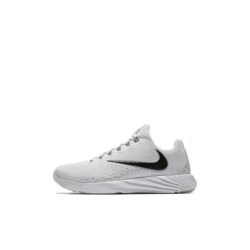 Nike Vapor Speed Turf Slip-Resistant Амортизация Устойчивость к износу Низкий Топ Детские Футбольные Бутсы Белый Черный