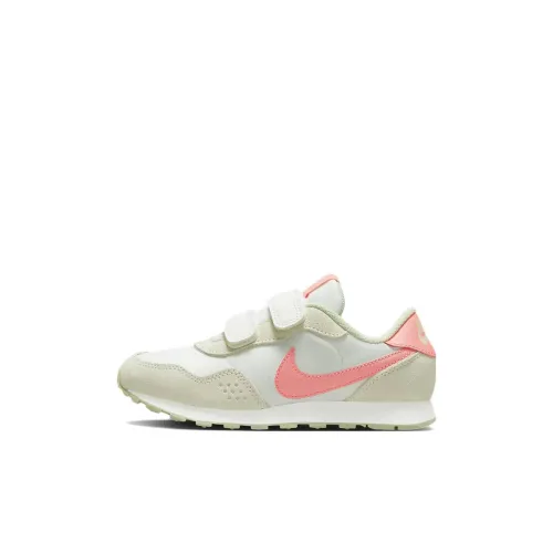 Nike MD Valiant Slip Resistant Abrasion Resistant Низкие Беговые кроссовки Зеленый оранжевый Для детей 3-7 лет