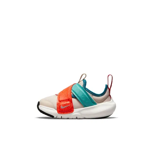 Nike Flex Advance Устойчивая к истиранию Низкая Обувь для малышей Бежево-оранжевая TD Для младенцев и малышей