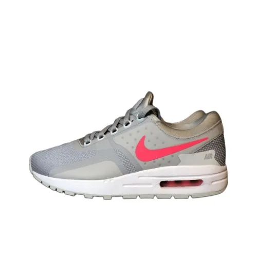 Nike Air Max ZERO Air Max ZERO Амортизация Износостойкий Низкий Топ Детские Беговые Кроссовки Серый Подростки