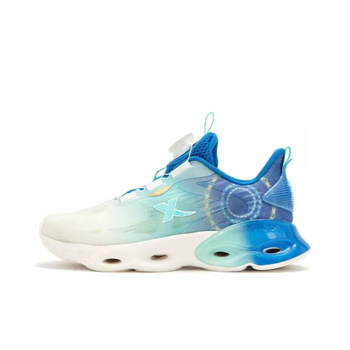 XTEP Soul Land Противоскользящие Амортизирующие Устойчивые к истиранию Дышащие Низкие Кеды Детские Беговые Кроссовки