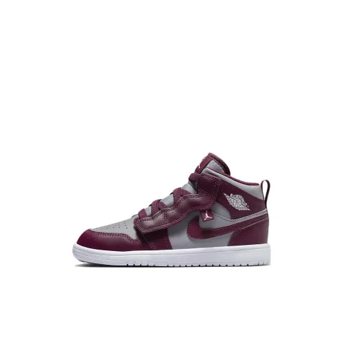 Jordan Air Jordan 1 Детские баскетбольные кроссовки MID Топ Pre School