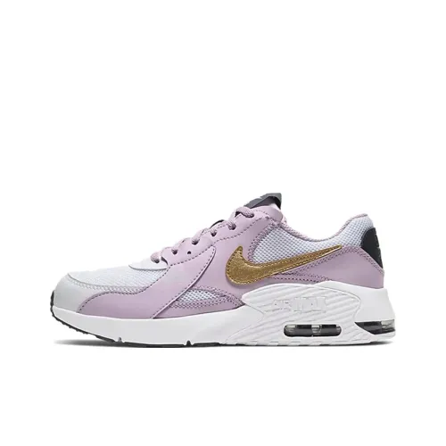 Nike Air Max Excee Low Топ Детские беговые кроссовки Ледяной Светло-фиолетовый Подростки