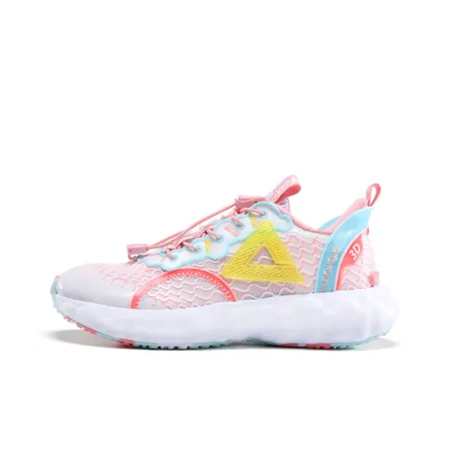 PEAK State Pole Cloud Low Топ Детские беговые кроссовки Розовый Подростки