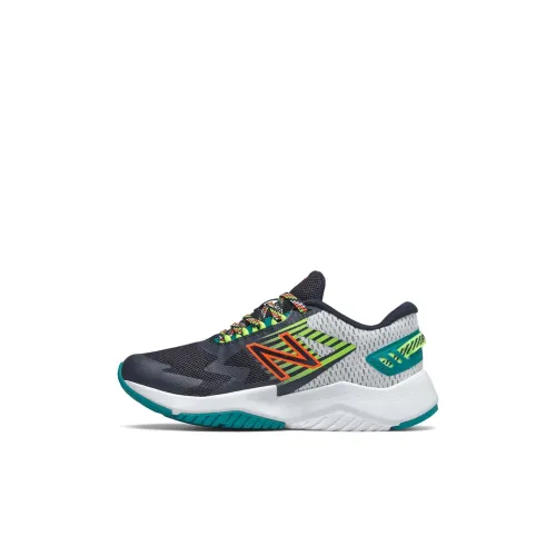 New Balance NB Rave RUN Series Низкий Топ Kids Lifestyle Shoes Черный Зеленый Standard M Детский
