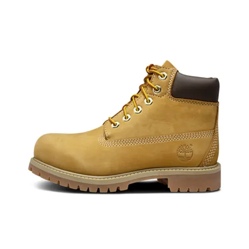 Timberland Премиум Детские кожаные сапоги Kids