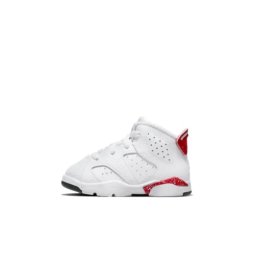 Jordan Air Jordan 6 Амортизаторы Slip-resistant Abrasion-resistant High Топ Обувь для малышей Infant And Toddler