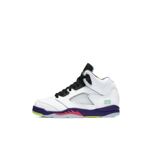 Jordan Air Джордан 5 Детские баскетбольные кроссовки MID Топ Pre School